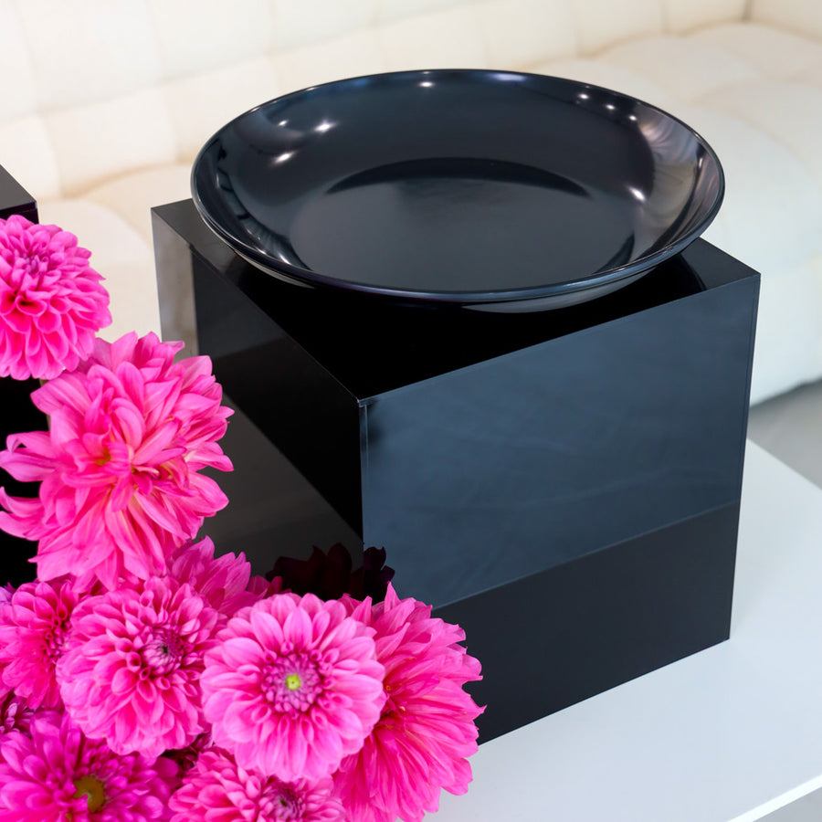 35.6CM DEEP BOWL SET BLACK