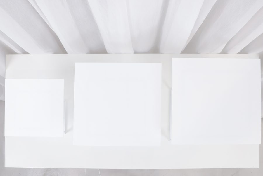 Acrylic Slating WHITE ACRYLIC SLATES – Hayat and Fay